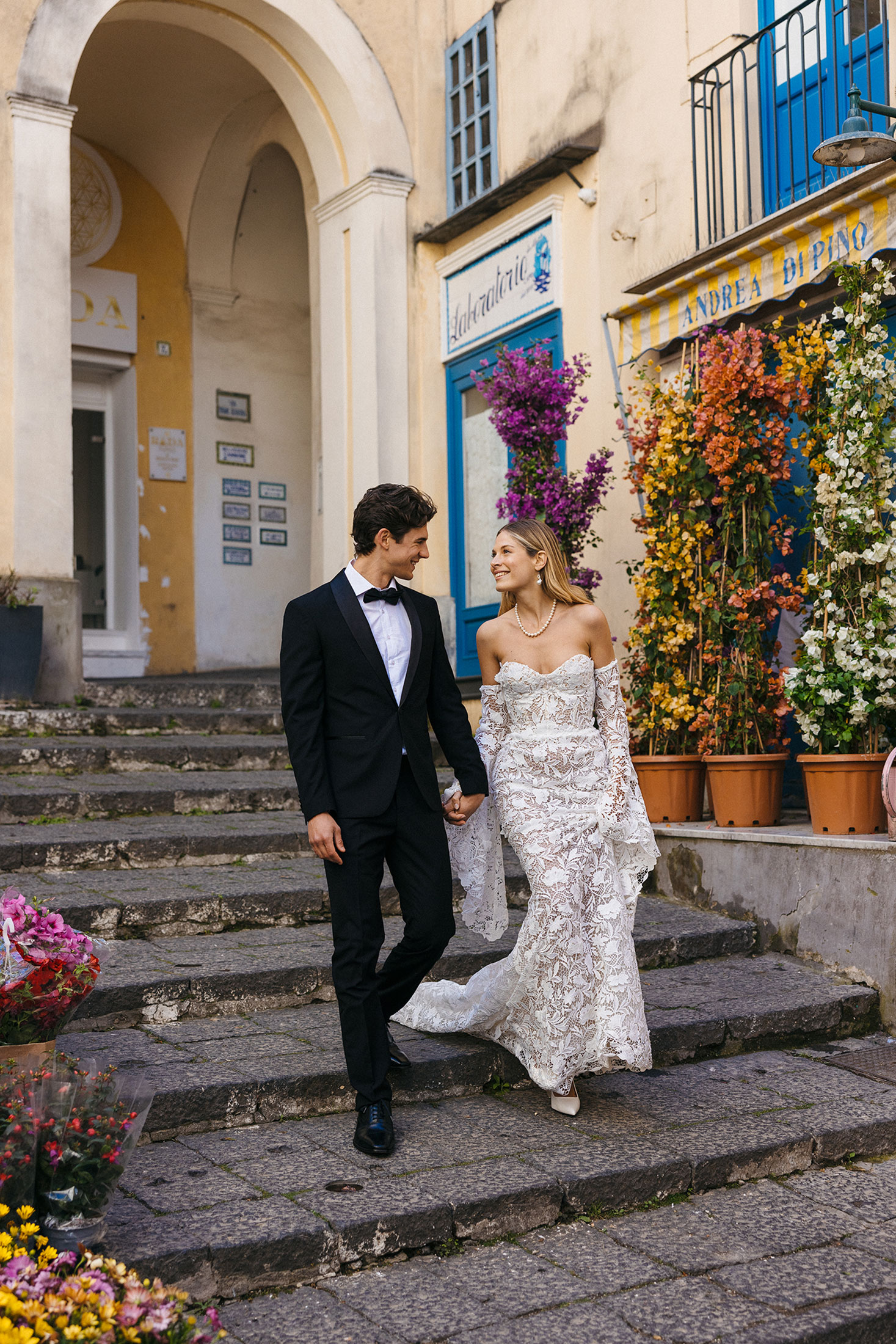 Capri wedding photos