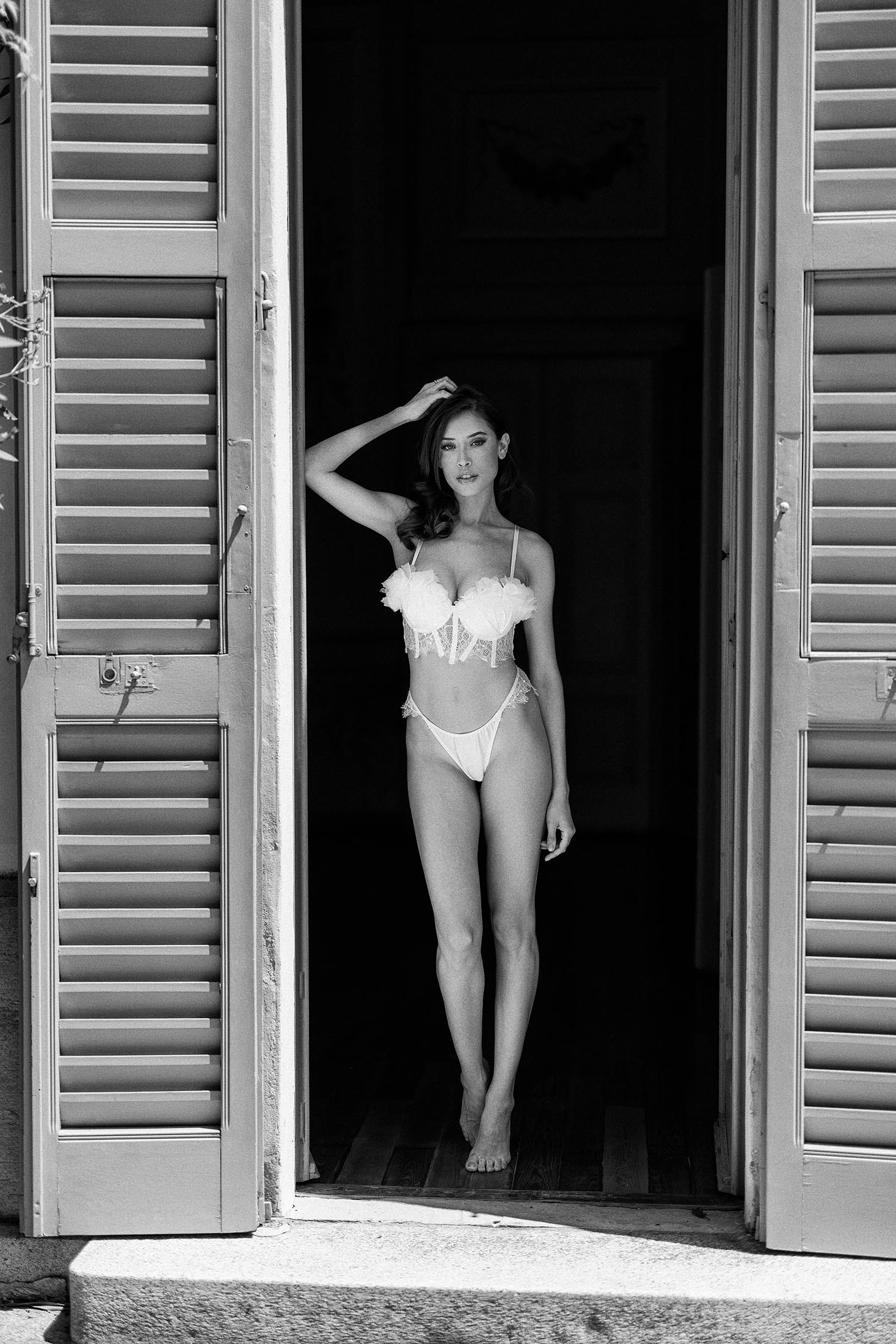 Villa Pizzo wedding boudoir