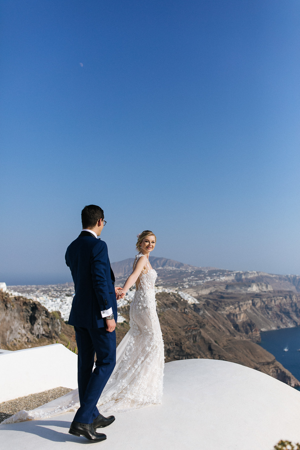 editorial style wedding photography in Greece