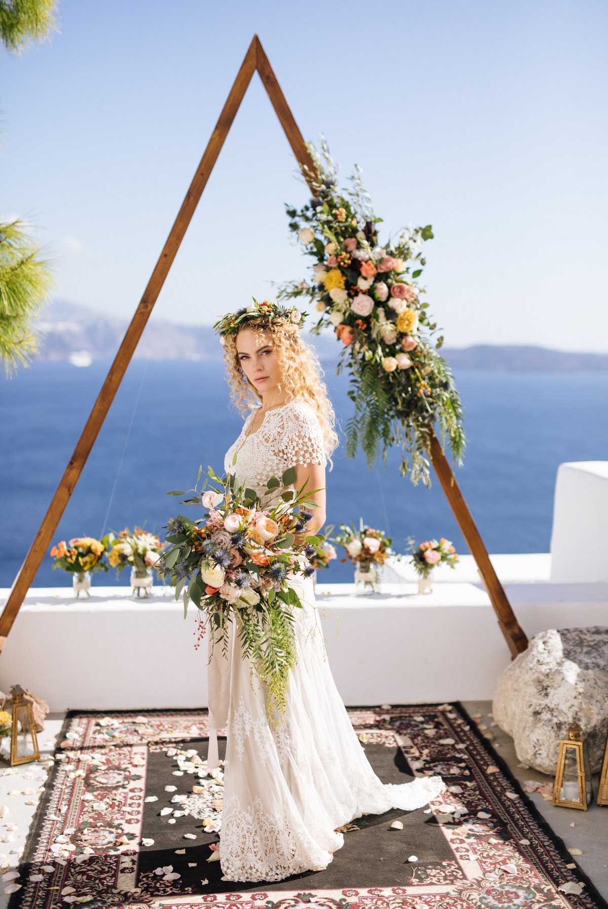 Boho wedding Mykonos