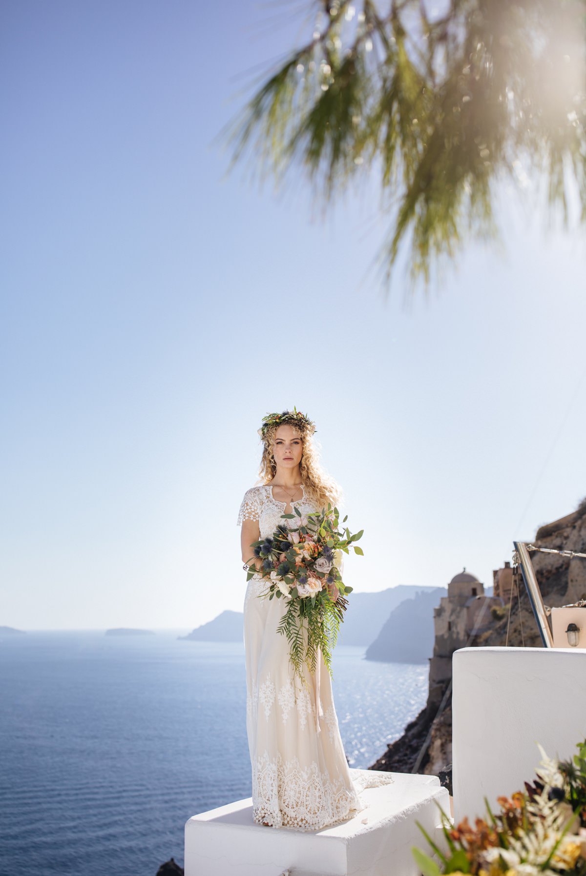 Greek goddess Santorini