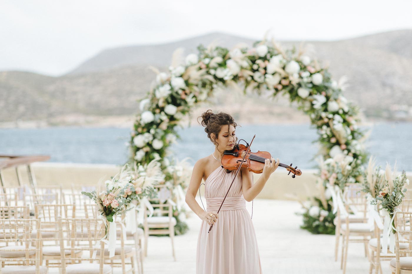 wedding Athens Greece violinist