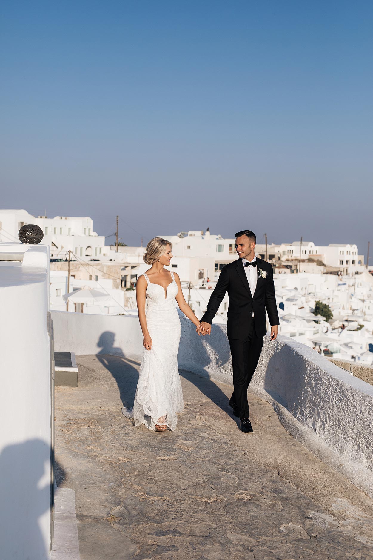 Dana villas Santorini wedding