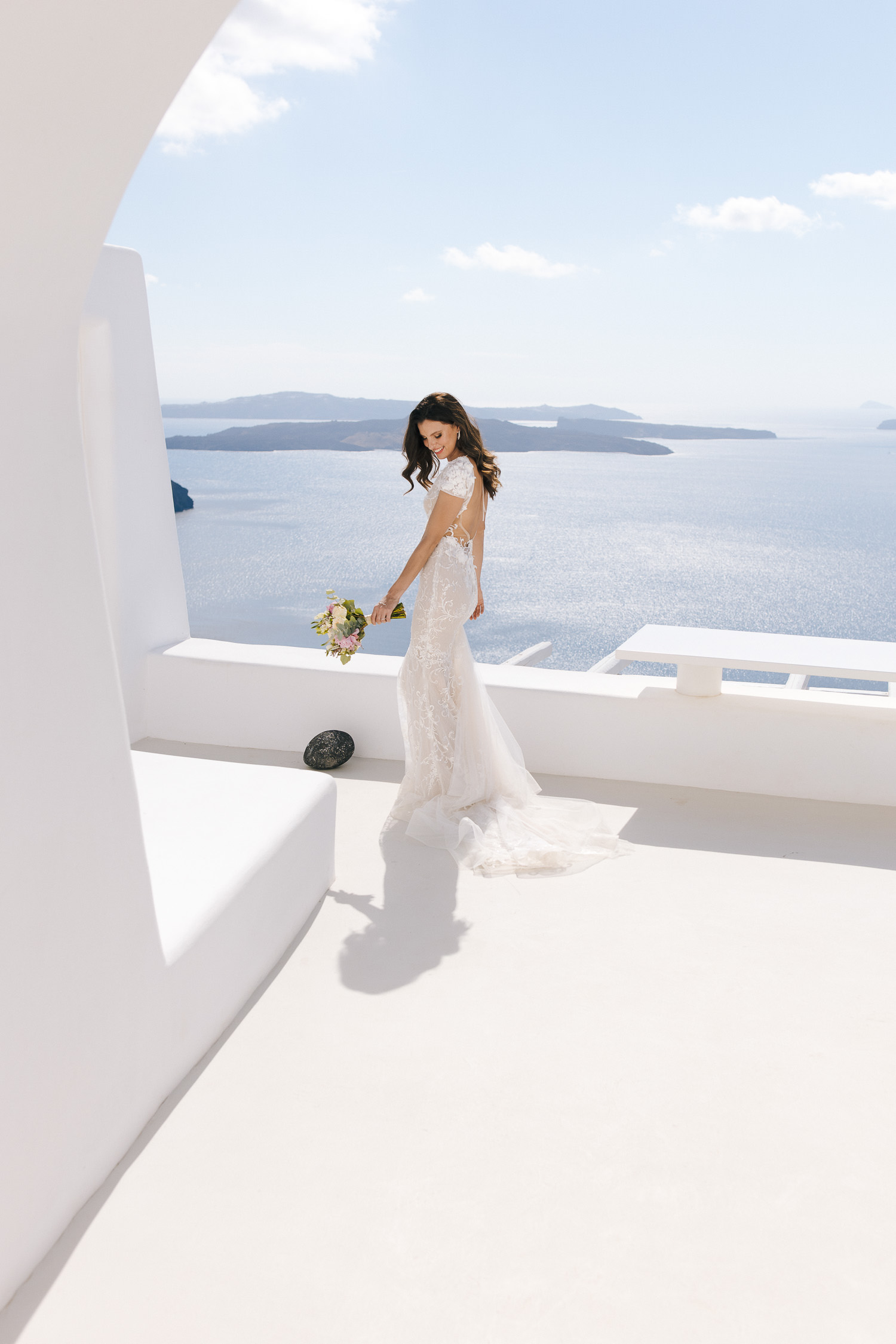 Aenaon villas Santorini wedding