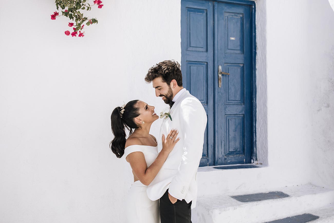 wedding photographer in Paros Greece
