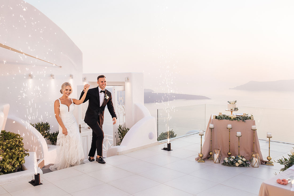 Best Santorini wedding photography